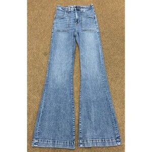 American Eagle Outfitters Light Blue Flare Jeans
